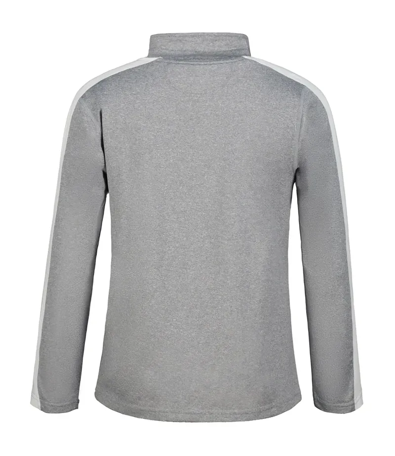 2024 Icepeak Flemington Jr kids midlayer grey/white-1